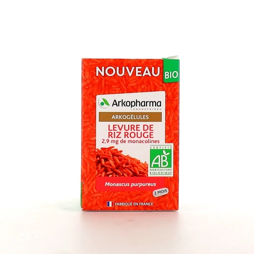 Arkogélules Levure de Riz Rouge Bio