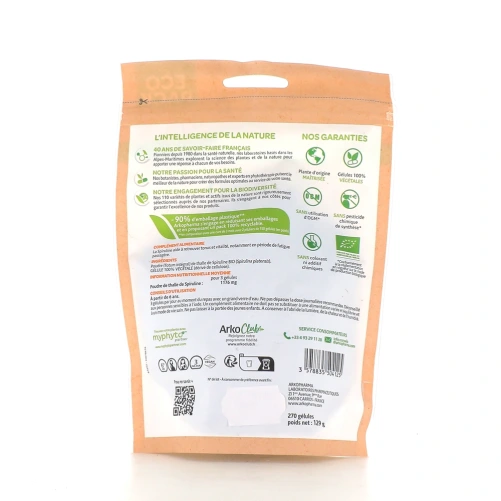 Arkogelules Spiruline Bio