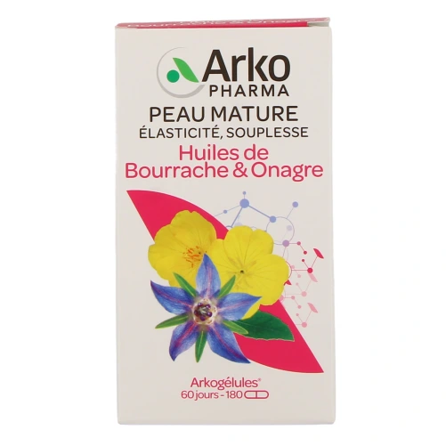 Arkogélules Bourrache & Onagre
