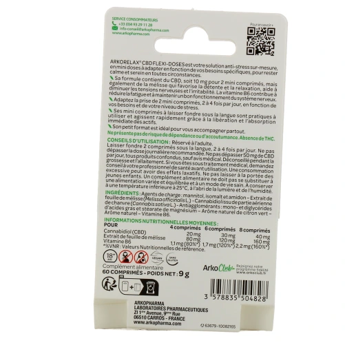 Arkorelax CBD Flexi-doses