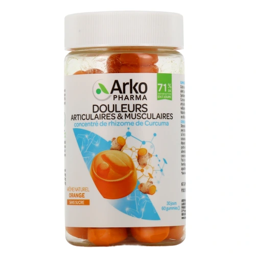 Arkopharma Douleurs Articulaires & Musculaires Gummies