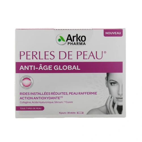 Perles de Peau Anti-âge Global