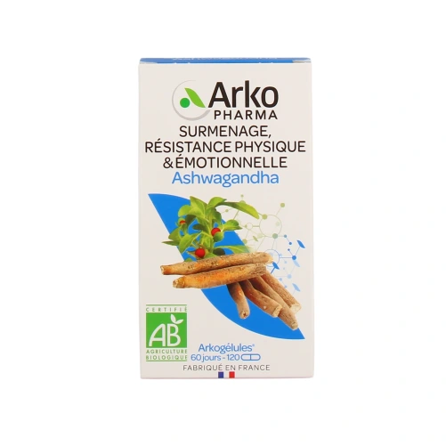Arkogélules Ashwagandha Bio