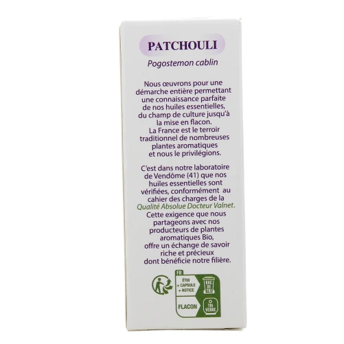 Docteur Valnet Huile Essentielle de Patchouli Bio