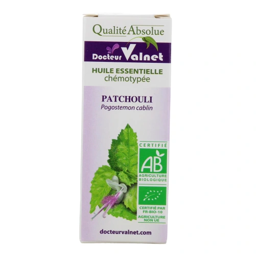 Docteur Valnet Huile Essentielle de Patchouli Bio