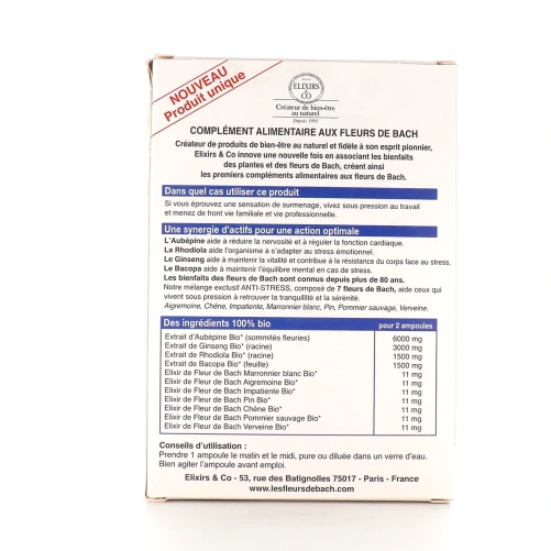 Elixirs & Co Ampoules Anti-Stress