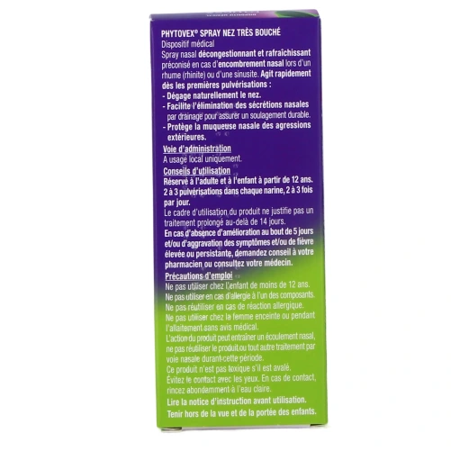 Phytovex Spray Nez Très Bouché