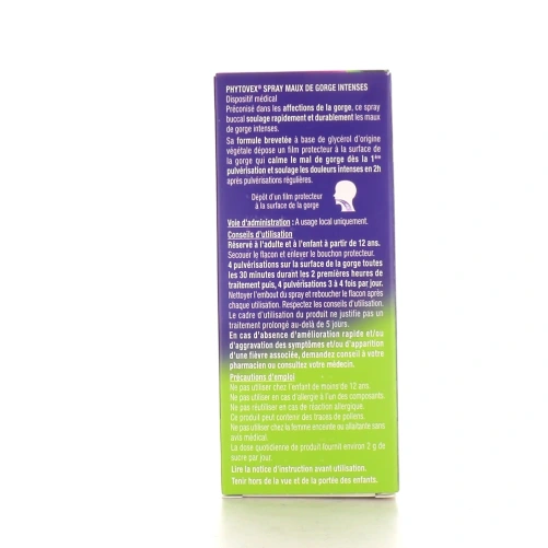 Phytovex Spray Maux de Gorge Intenses
