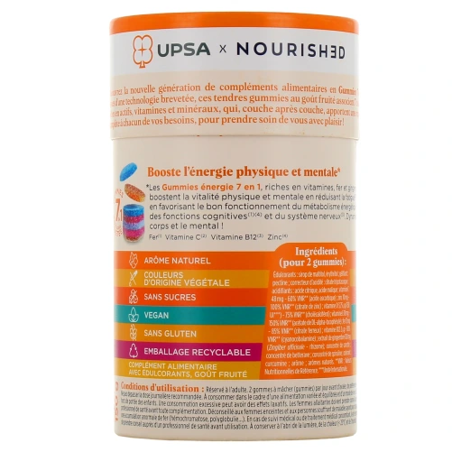 UPSA Gummies 7 en 1 Energie