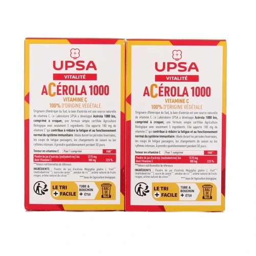UPSA Vitalité Acérola 1000 Bio