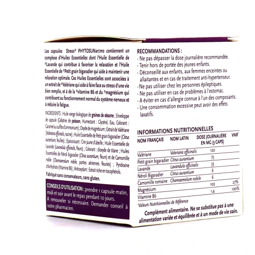 Phytosun Aroms Capsules Stress 30 capsules