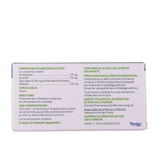 Strantel Vermifuge Chien