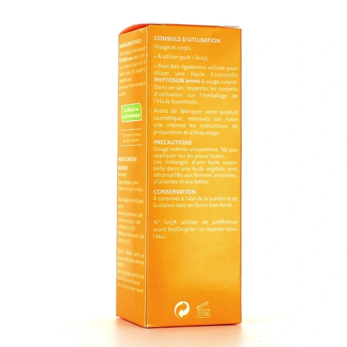 Phytosun Aroms Huile Végétale Rose Musquée Bio