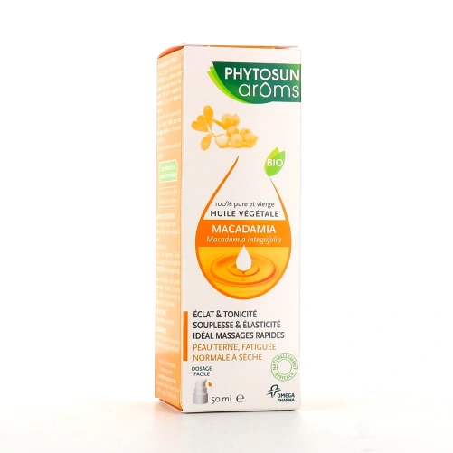 Phytosuns Arôms Huile Végétale Macadamia Bio
