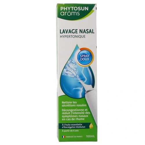 Phytosun Aroms Lavage Nasal Hypertonique Nez Bouché