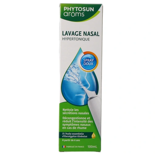 Phytosun Aroms Lavage Nasal Hypertonique Nez Bouché