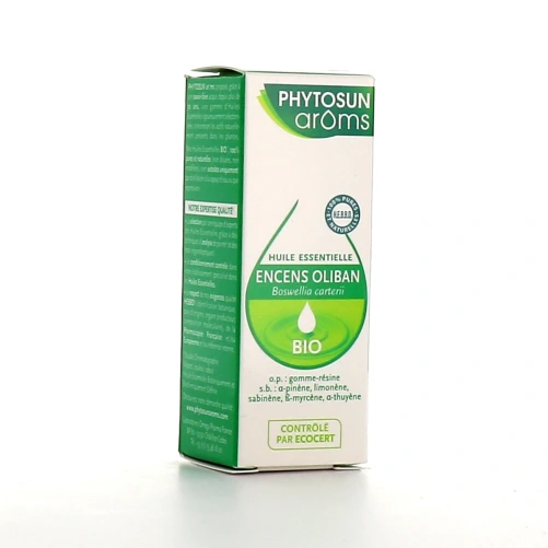 Phytosun Aroms Huile Essentielle d'Encens Oliban Bio
