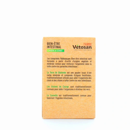 Vétosan Bien-Être Intestinal Spécial Vers comprimés