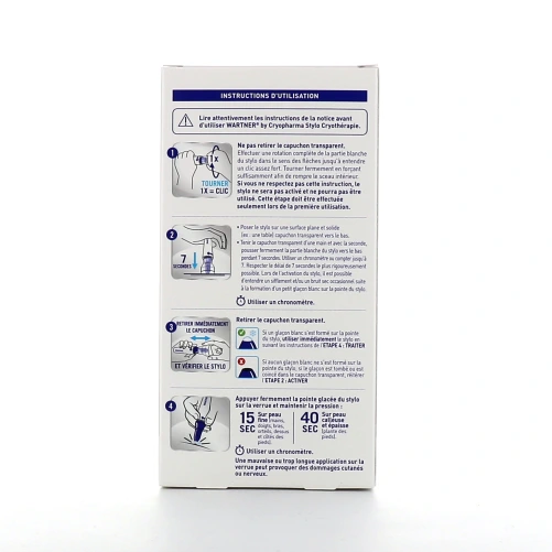 Cryopharma Wartner Verrues mains et pieds