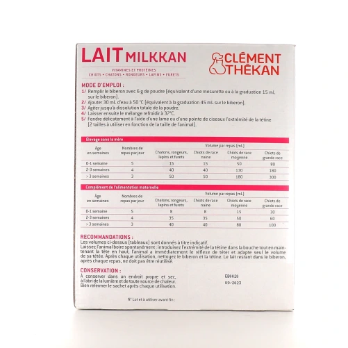 Clément Thékan Lait Milkkan