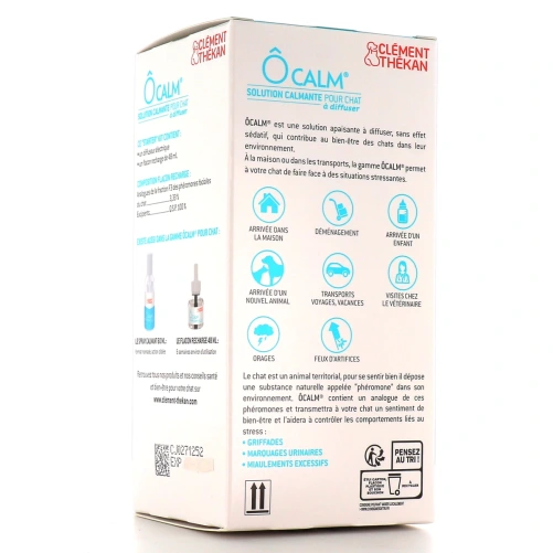 Clément Thékan Ôcalm Solution Calmante pour Chat