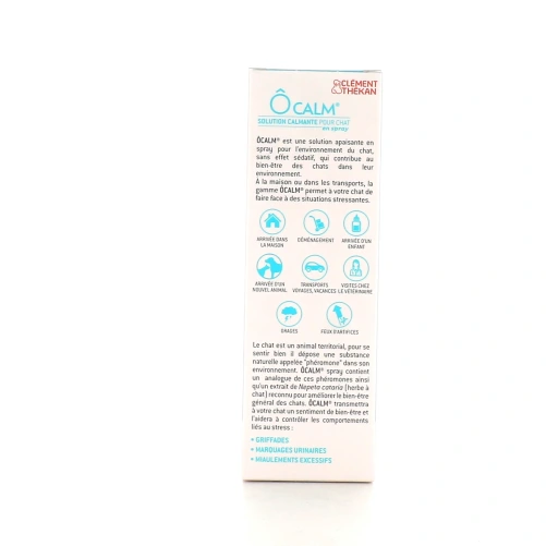 Clément Thékan Ôcalm Solution Calmante pour Chat