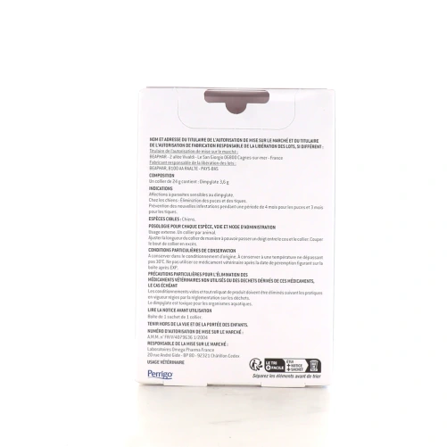 Clément Thékan Parkan Collier Antiparasitaire Chien