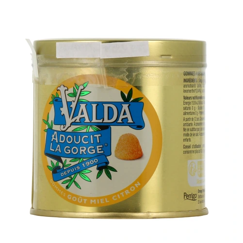 Valda Gommes pour Adoucir la Gorge