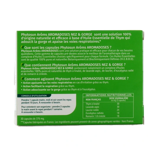 Phytosun Aroms Nez et Gorge