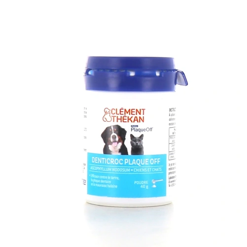Clément Thékan Denticroc Plaque Off Chiens et Chats