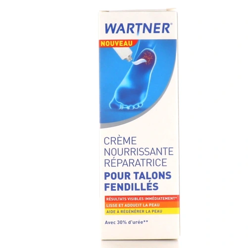 Wartner Crème Nourrissante Réparatrice Talons Fendillés
