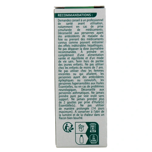 Phytosun Arôms Huile Essentielle Ravintsara Bio