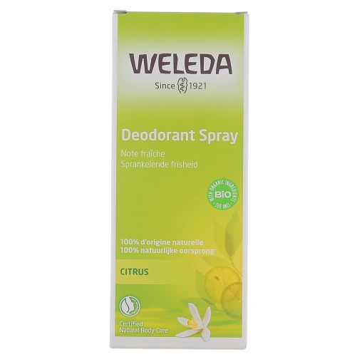 Weleda Déodorant Spray 24h Citrus