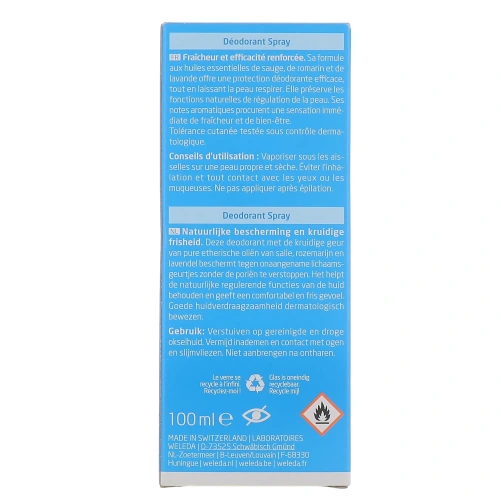 Weleda Déodorant Spray Sauge