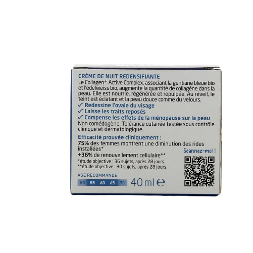 Weleda Crème de Nuit Redensifiante Gentiane Bio