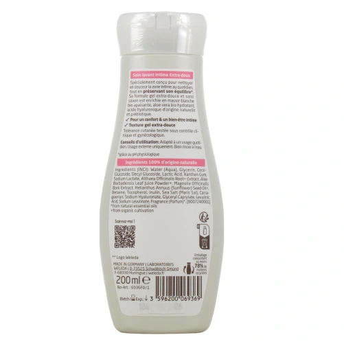 Weleda Soin Lavant Intime Extra-doux Bio