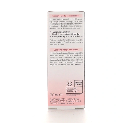 Weleda Crème Confort Peaux Sensibles