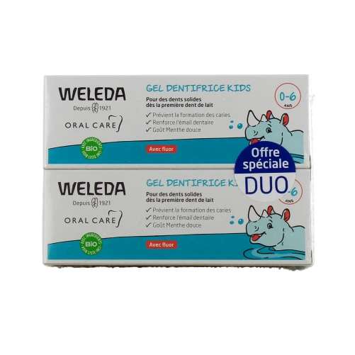 Weleda Gel Dentifrice pour Enfant