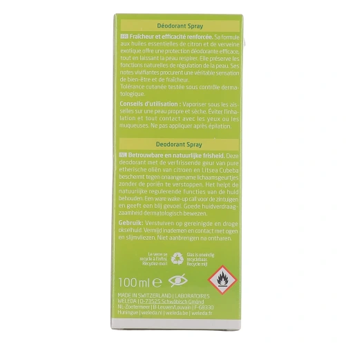 Weleda Déodorant Spray 24h Citrus