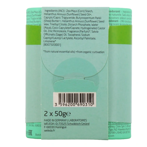 Weleda Déodorant Stick 24h Bio
