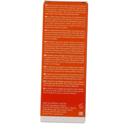 Weleda Sport Crème Pieds