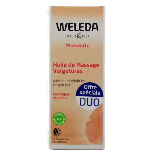 Weleda Maternité Huile de Massage Vergetures Bio