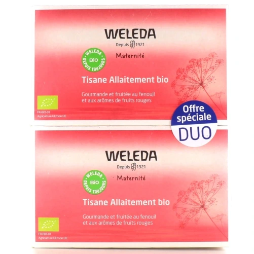 Weleda Maternité Tisane Allaitement Fruits Rouges