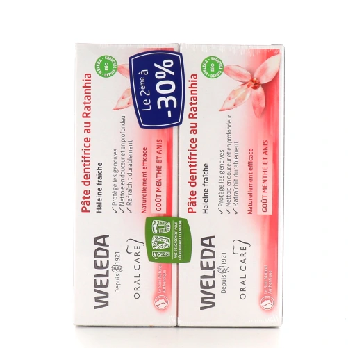 Weleda Pâte Dentifrice au Ratanhia