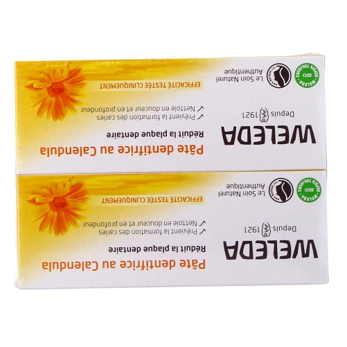 Weleda Pâte Dentifrice au Calendula