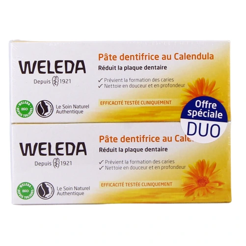 Weleda Pâte Dentifrice au Calendula