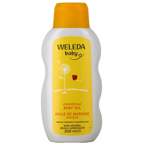 Weleda Bébé Calendula Huile de Massage Douceur Bio