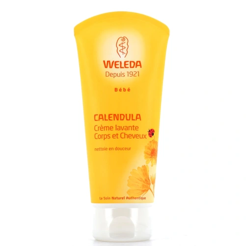 Weleda Bébé Calendula Crème Lavante Bio Corps & Cheveux