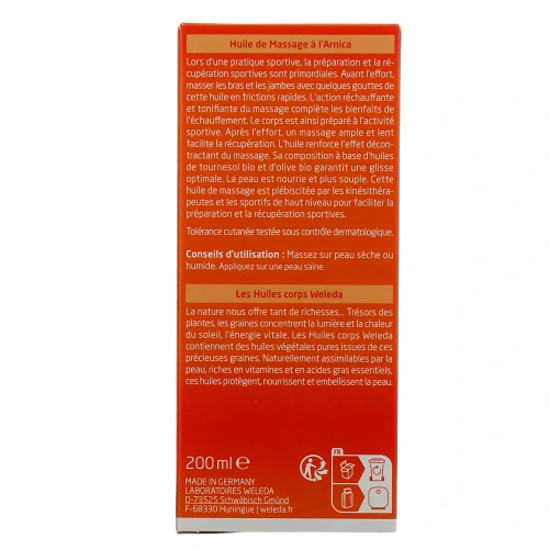 Weleda Huile de Massage à l'Arnica