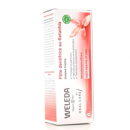 Weleda Pâte Dentifrice au Ratanhia